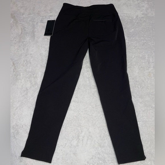 NWT 90 Degree By Reflex Black Stretch Pants With Side Zipper Size Small. Golf - Picture 9 of 16